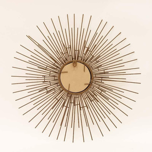 Piękna Dekoracja, Lustro, Kształt Słońca, wys.54cm