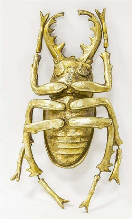 Figurka Żuk kolor złoty waga 0,6kg wys.34cm