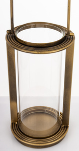Świecznik metalowy Złota Dekoracja  54cm x 17,5cm x 17,5cm
