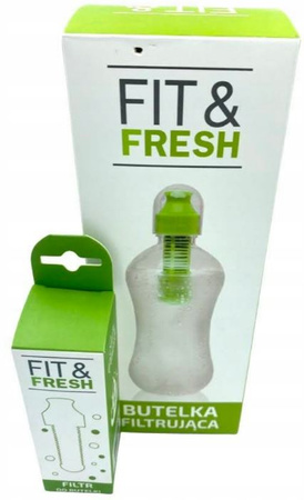 Butelka Przezroczysta Filtrująca Fit&Fresh 500 ml 