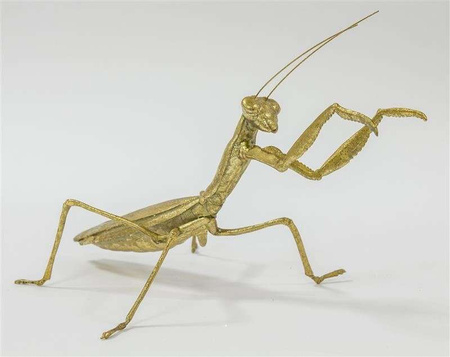 Figurka Modliszka tworzywo sztuczne wys.19cm