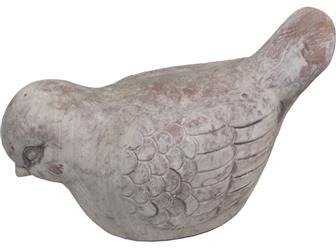 Figurka Ptaszek Ceramika Imitująca Kamień 