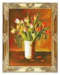 Obraz "Tulipany" ręcznie malowany 37x47cm