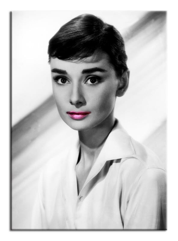 Obraz "Audrey Hepburn" reprodukcja 50x70 cm - Pigmejka.pl