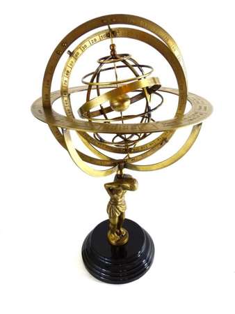 Astrolabium sferyczne, mosiężne ATLAS