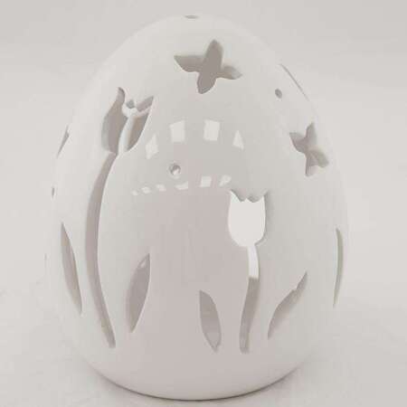 Jajko T-Light ceramika Dekoracja Wielkanocna