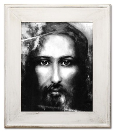Obraz "Chrystus" ręcznie malowany 59x69cm
