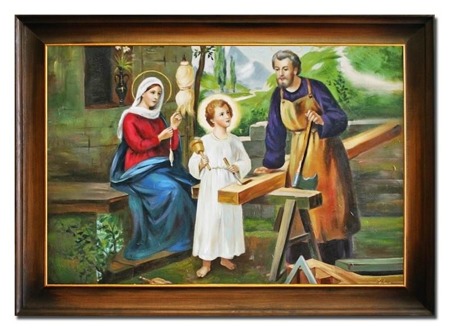 Obraz "Inne- religijne" ręcznie malowany 75x105cm