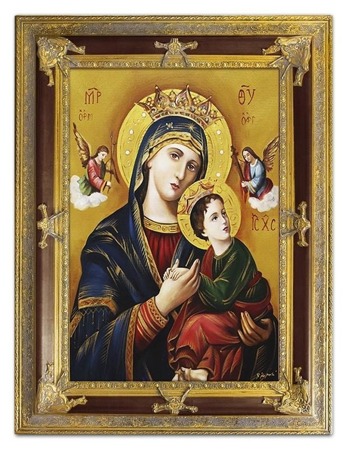 Obraz "Maryja" ręcznie malowany 90x120cm