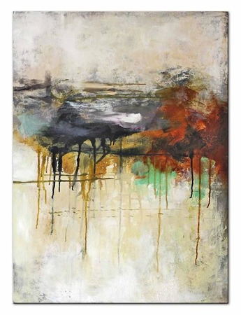 Obraz "NOWOŚCI" - olejny, ręcznie malowany 110x150cm