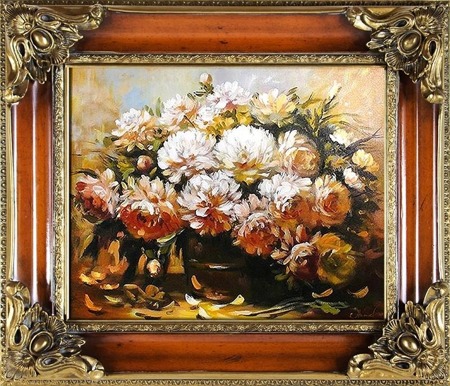 Obraz "Piwonie" ręcznie malowany 65x75cm