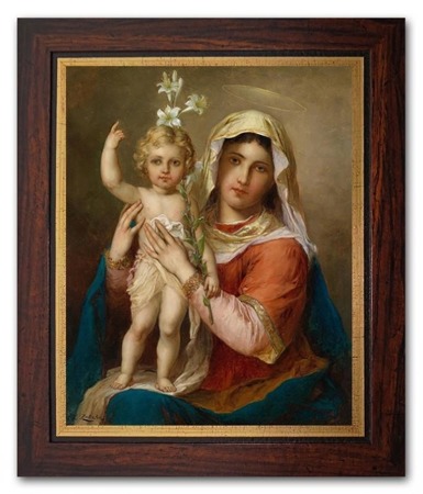 Obraz "Religijne" reprodukcja 27x31cm
