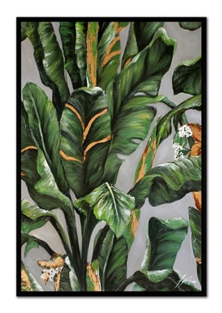 Obraz "Tropical Island" ręcznie malowany 63x93 cm