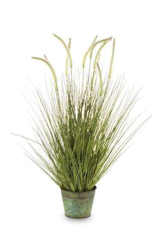 Roślina Dekoracyjna w doniczce sztuczna trawa H:90