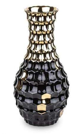 Wazon Dekoracyjny ceramika kolor czarny wys.30cm