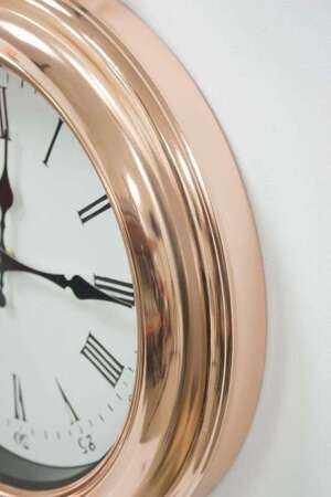 Zegar wiszący ozdobny stylowy złoty klasyczny